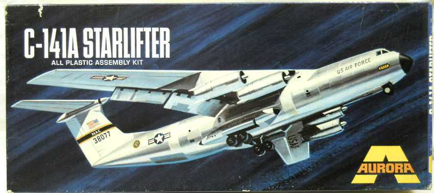 Aurora 1/108 Lockheed C-141A Starlifter, 376-250 plastic model kit